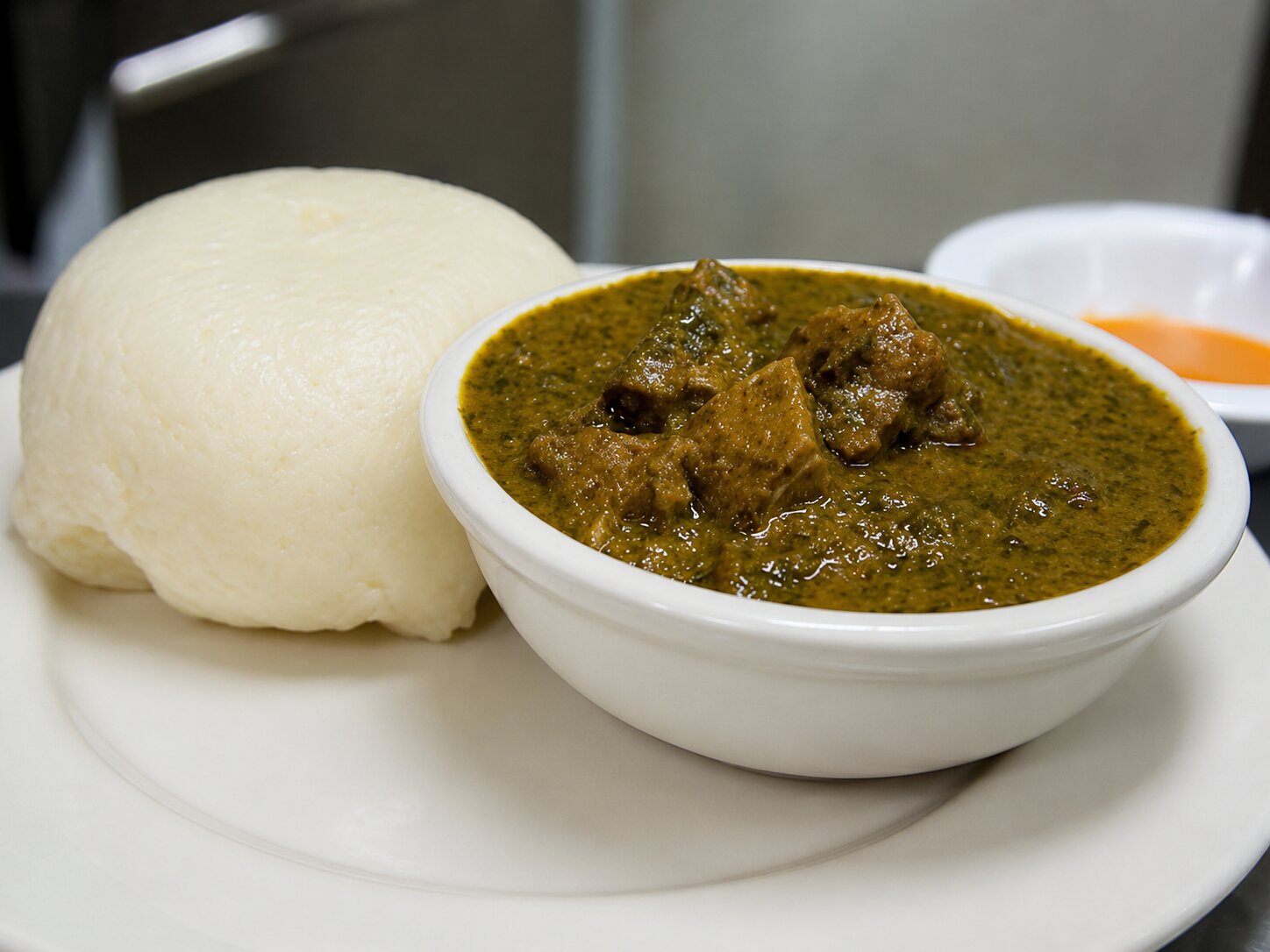 Isombe Is Usually Served With Ugali
