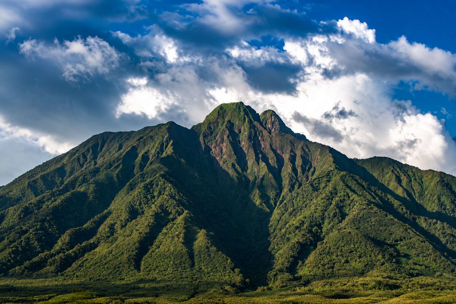 One Of The Many Mountains In Rwanda