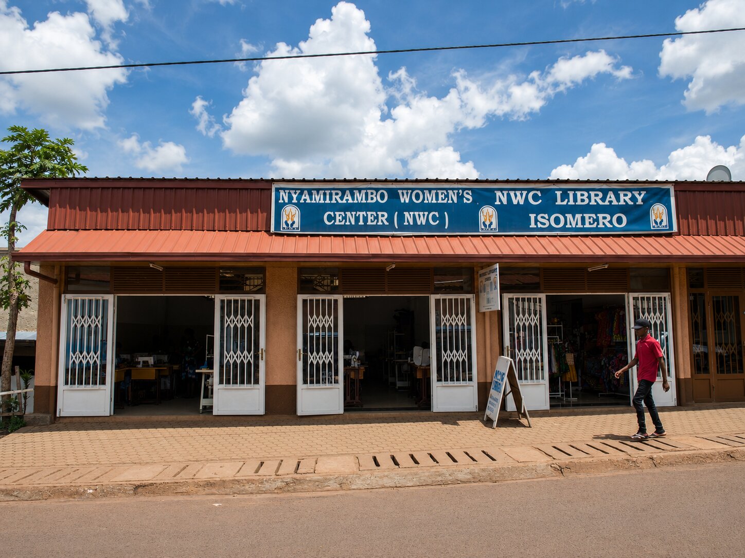 The Entrance To The Nyamirambo Womens Centre