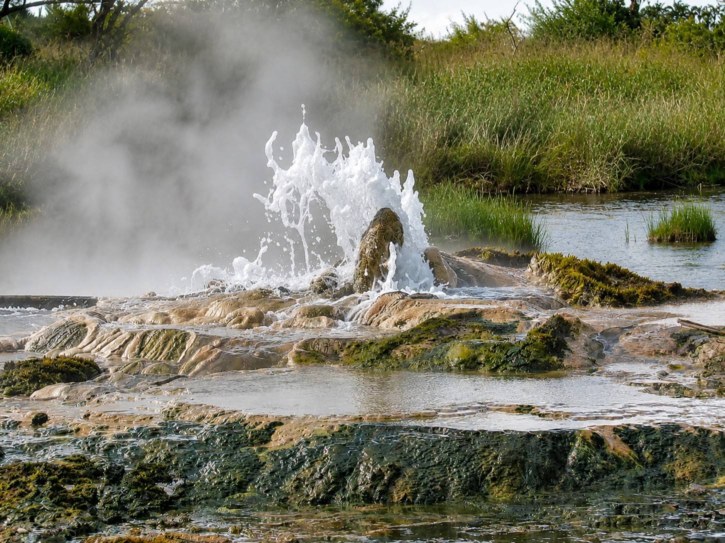 The Nyamnumba Hot Springs are an immensely popular spot for tourists