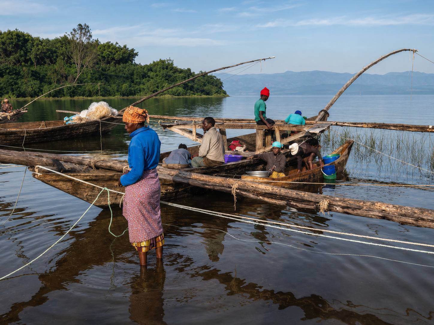 The Singing Fishermen Of Lake Kive Catching Sambaza