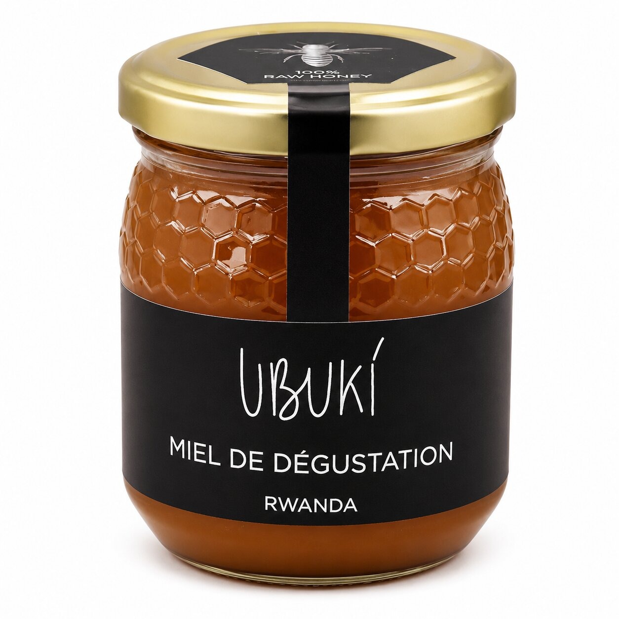 Ubuki Honey bottle in a presentable manner